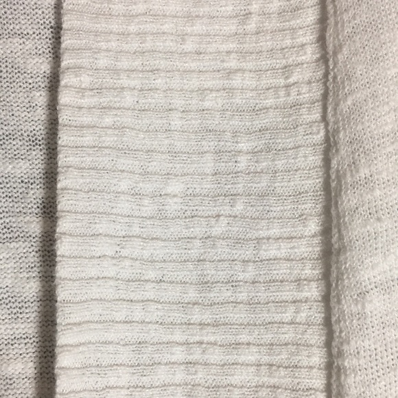 EILEEN FISHER Linen Cotton Knit Blend Open Front Long Line Springtime Cardigan - Picture 9 of 16